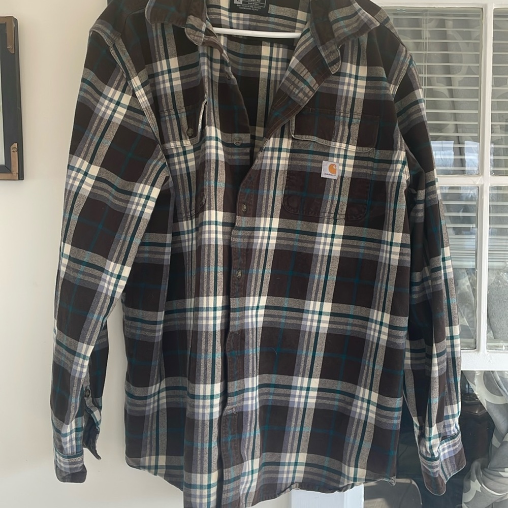 Carhartt men’s heavy flannel